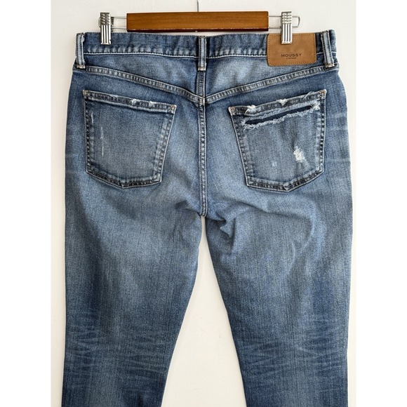 Moussy Vintage Velma Mid Rise Skinny Ankle Jeans Size‎ 31 - Picture 5 of 9